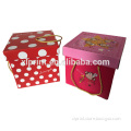 Big deep box for present Gift box with handle for kids